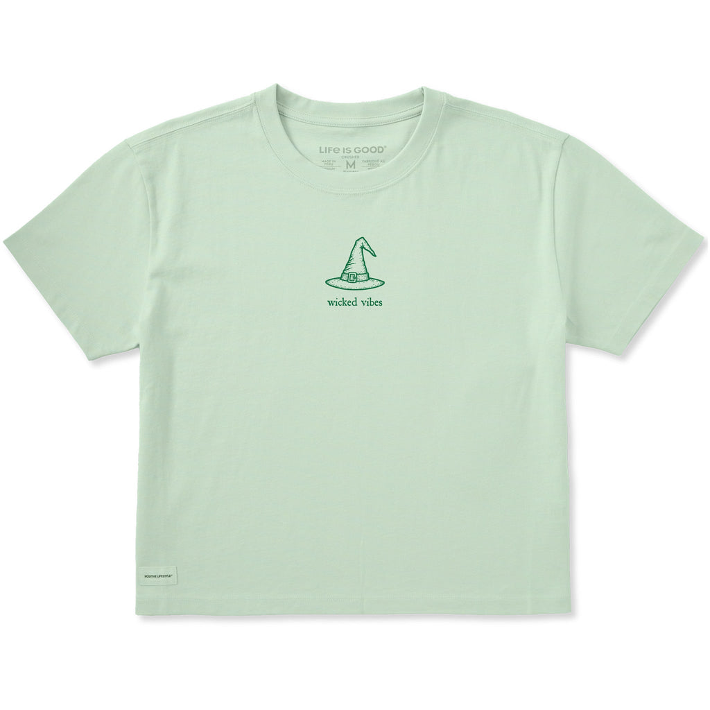 Women's Wicked Vibes Short Sleeve Crusher Boxy Tee