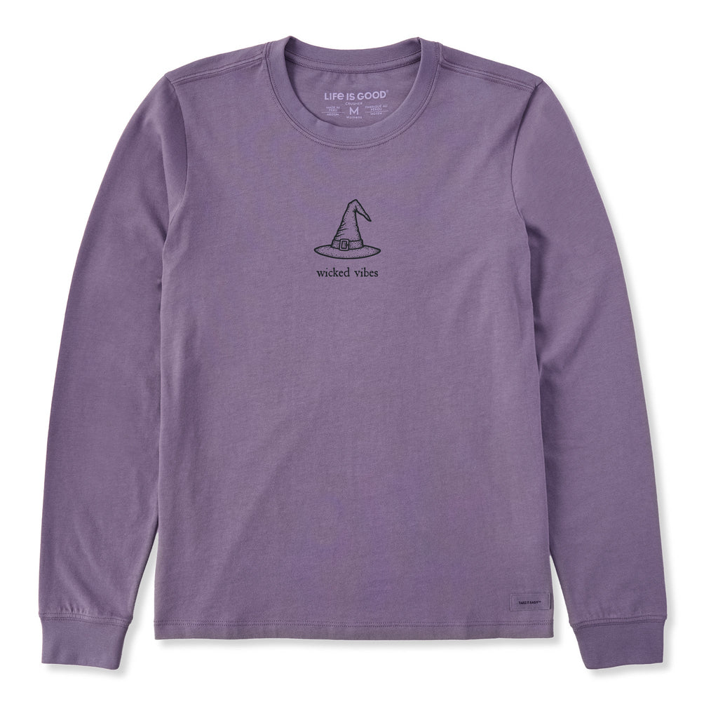 Women's Wicked Vibes Long Sleeve Crusher Tee