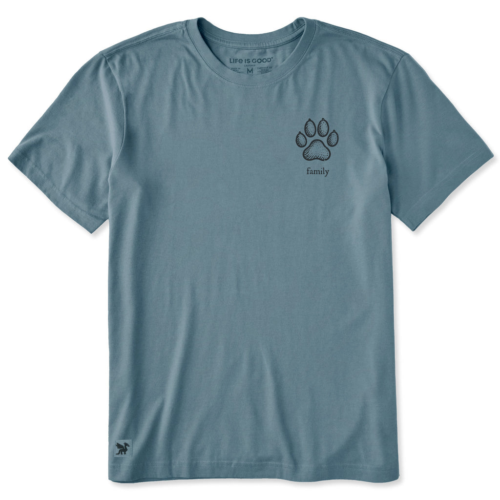 Men's Dog Family Short Sleeve Crusher Tee product image 1