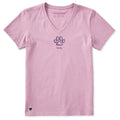 Women's Cat Family Short Sleeve Crusher Vee product image 1