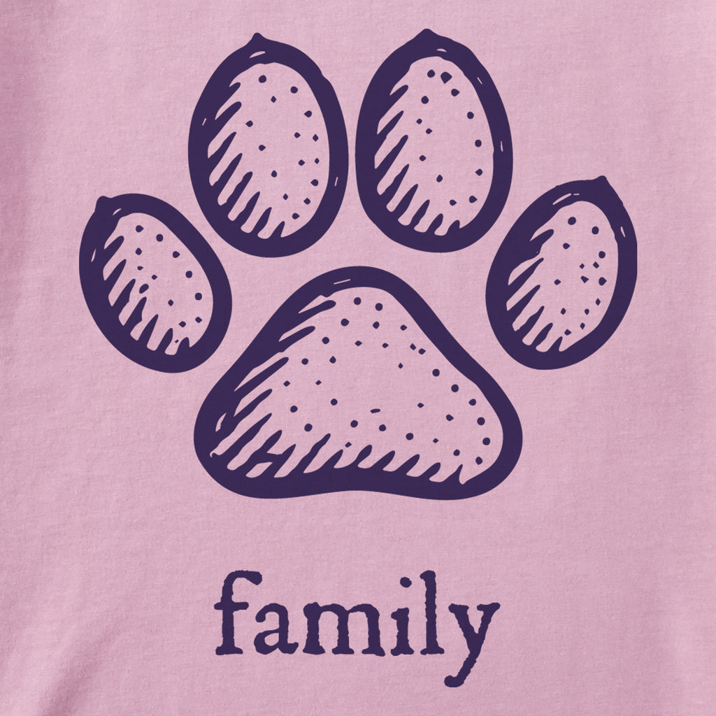 Women's Cat Family Short Sleeve Crusher Vee product image 2