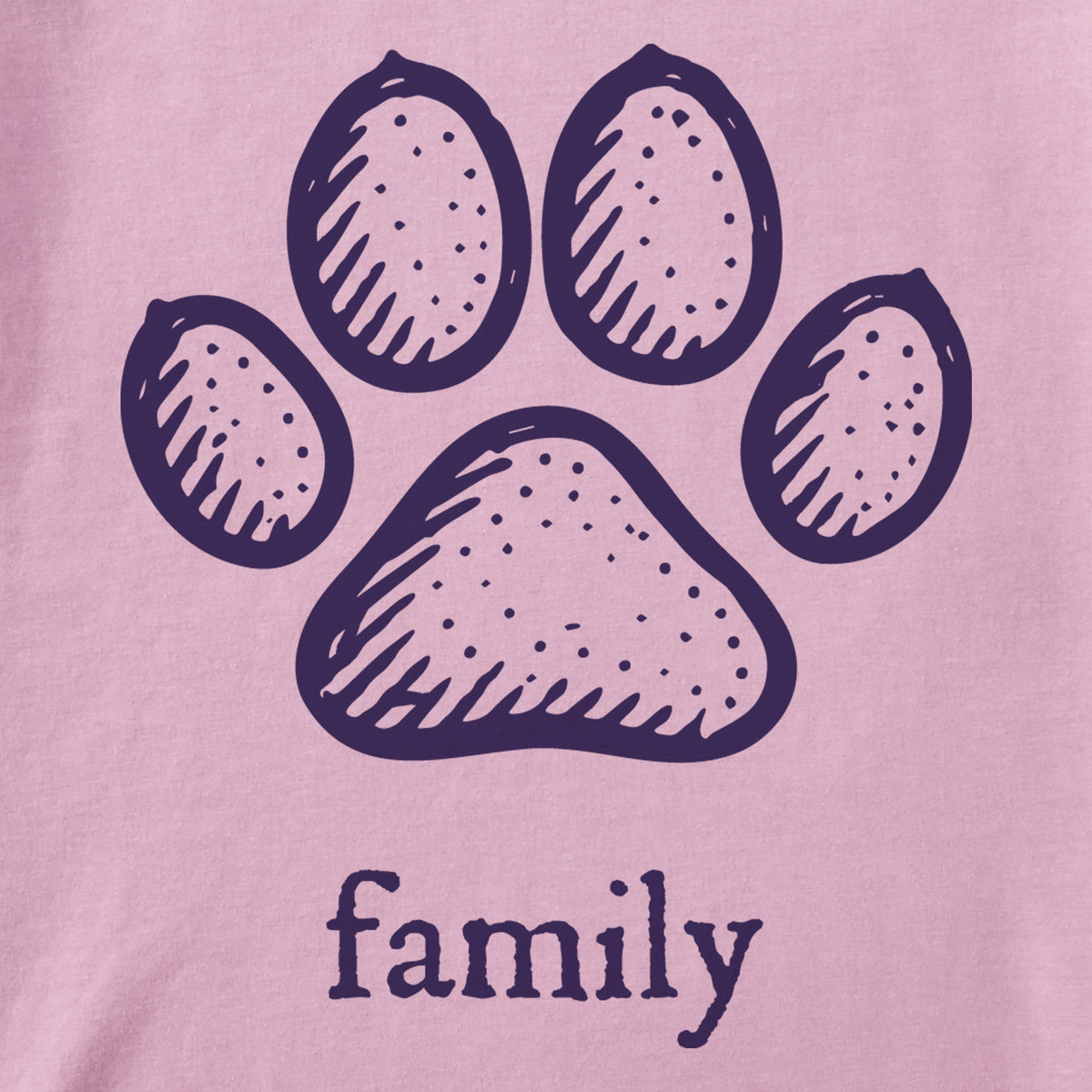 Kids Cat Family Short Sleeve Crusher Tee product image 2