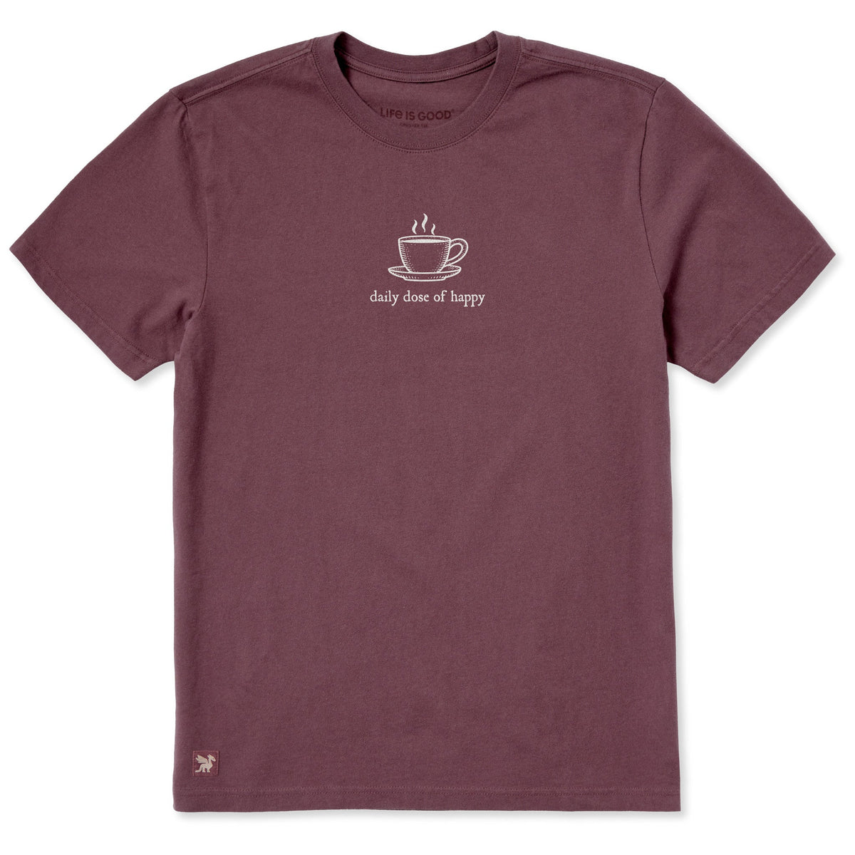 Men's Daily Dose of Happy Short Sleeve Crusher Tee