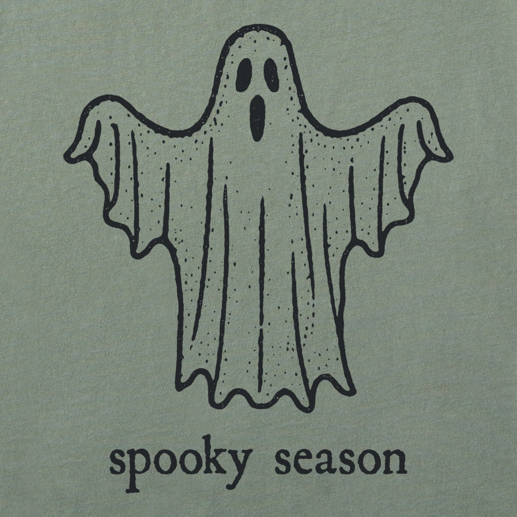 Kids Ghost Spooky Short Sleeve Crusher Tee product image 2