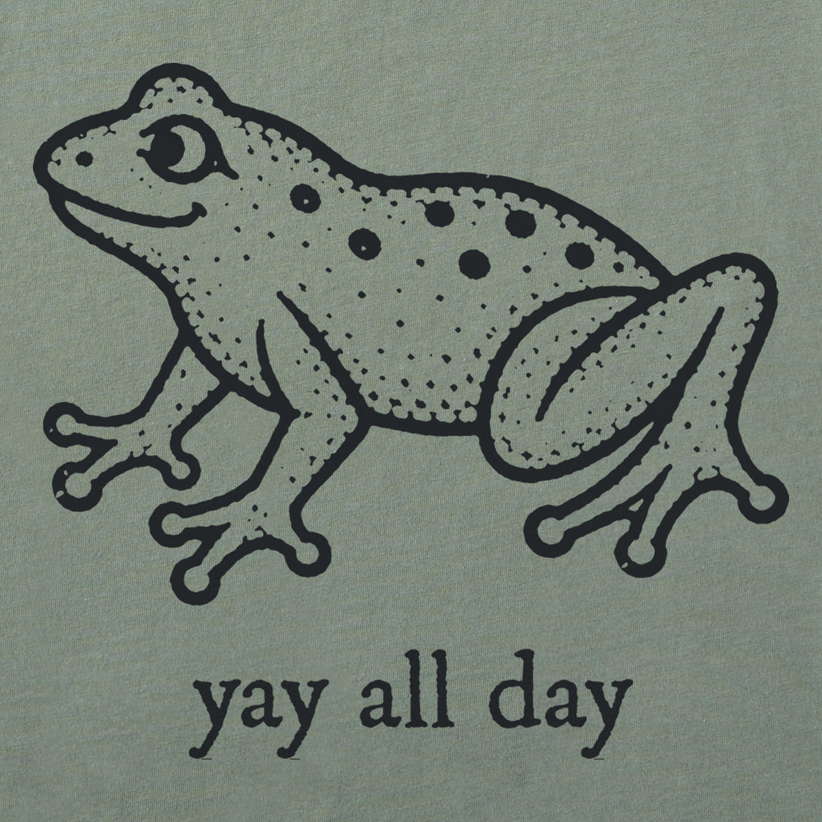 Kids Yay All Day Short Sleeve Crusher Tee product image 2