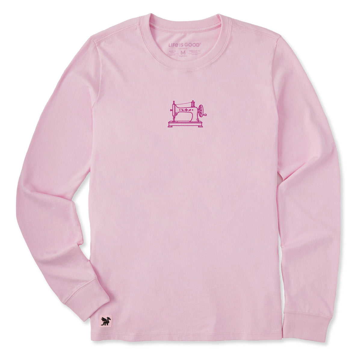 Women's Sewing Machine Long Sleeve Crusher Tee product image 1