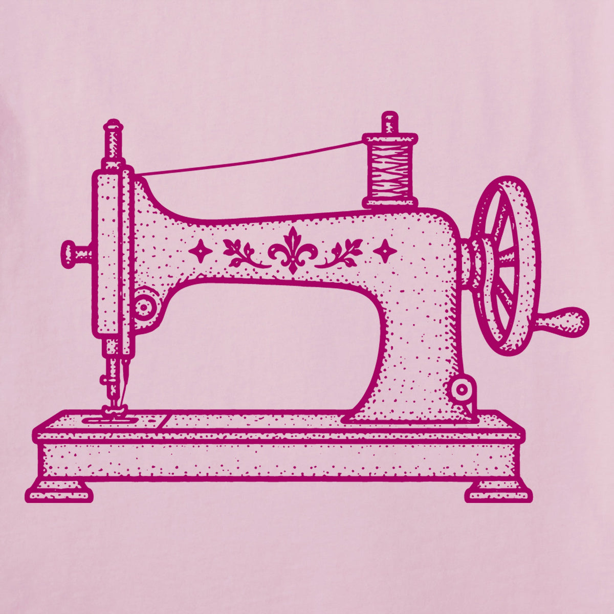 Women's Sewing Machine Long Sleeve Crusher Vee product image 2