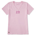 Women's Sewing Machine Short Sleeve Crusher Vee product image 1