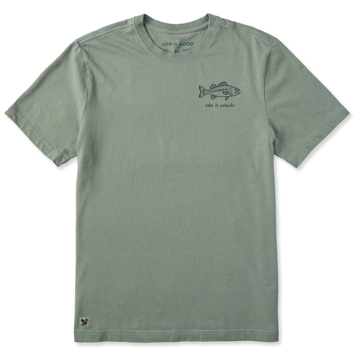 Men's Fish Take It Outside Short Sleeve Tee product image 1