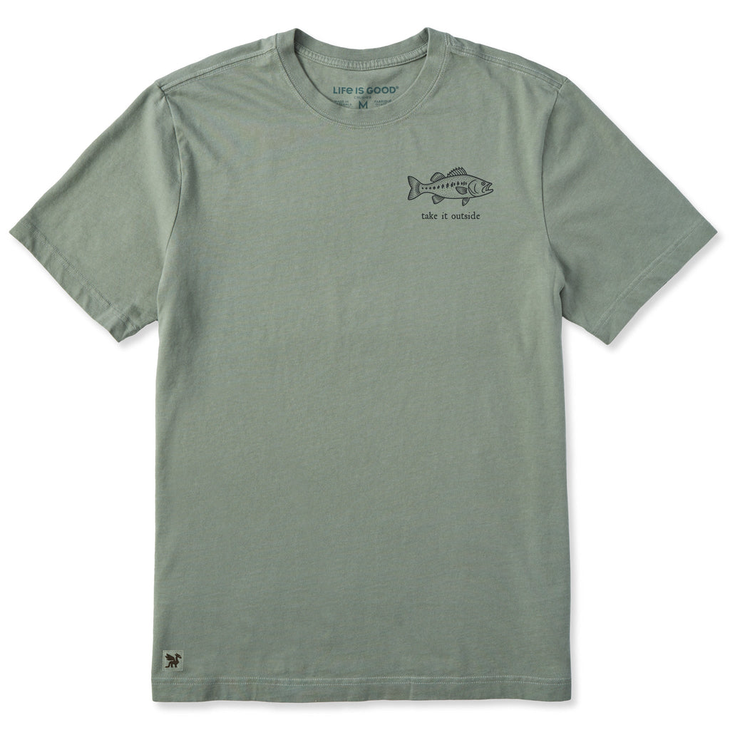 Men's Fish Take It Outside Short Sleeve Tee product image 3