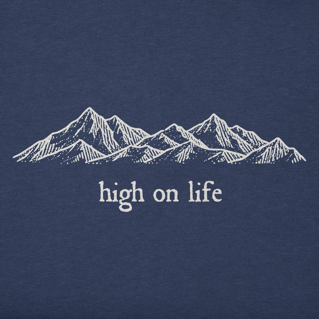 Men's Mountains High On Life Long Sleeve Crusher Tee product image 2