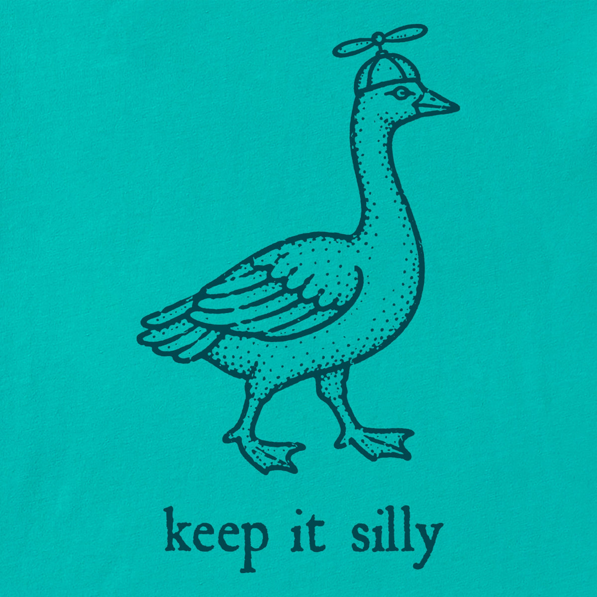 Men's Keep It Silly Goose Short Sleeve Crusher Tee