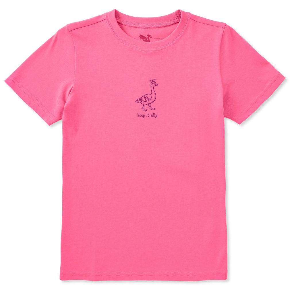 Kids Keep It Silly Goose Short Sleeve Crusher Tee