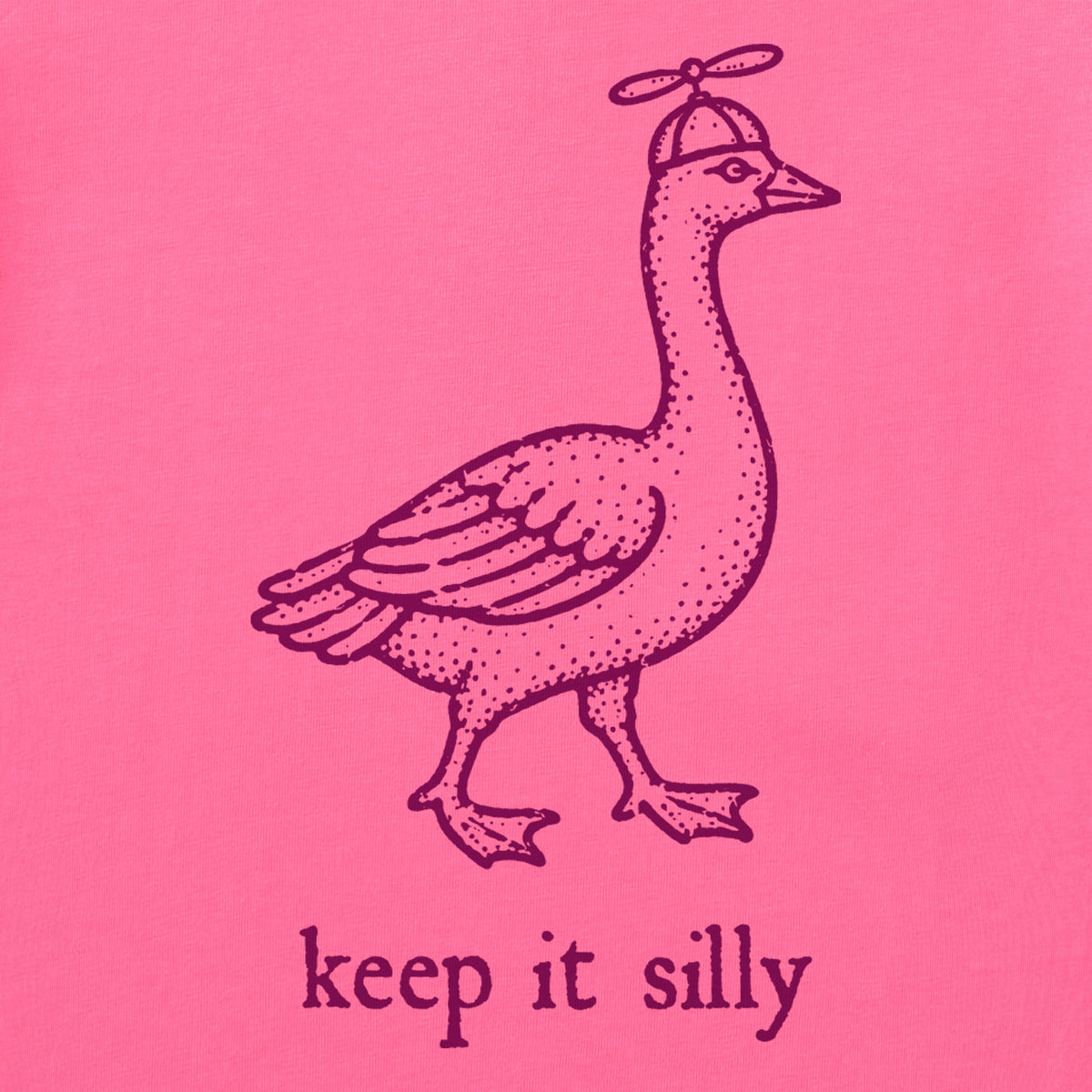Kids Keep It Silly Goose Short Sleeve Crusher Tee