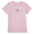 Women's Stronger Rose Short Sleeve Crusher Tee product image 1
