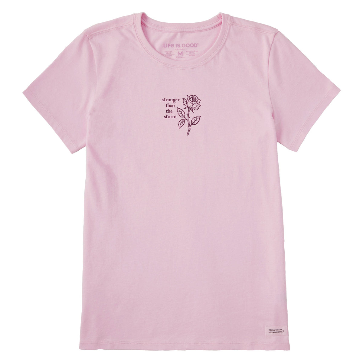 Women's Stronger Rose Short Sleeve Crusher Tee product image 1