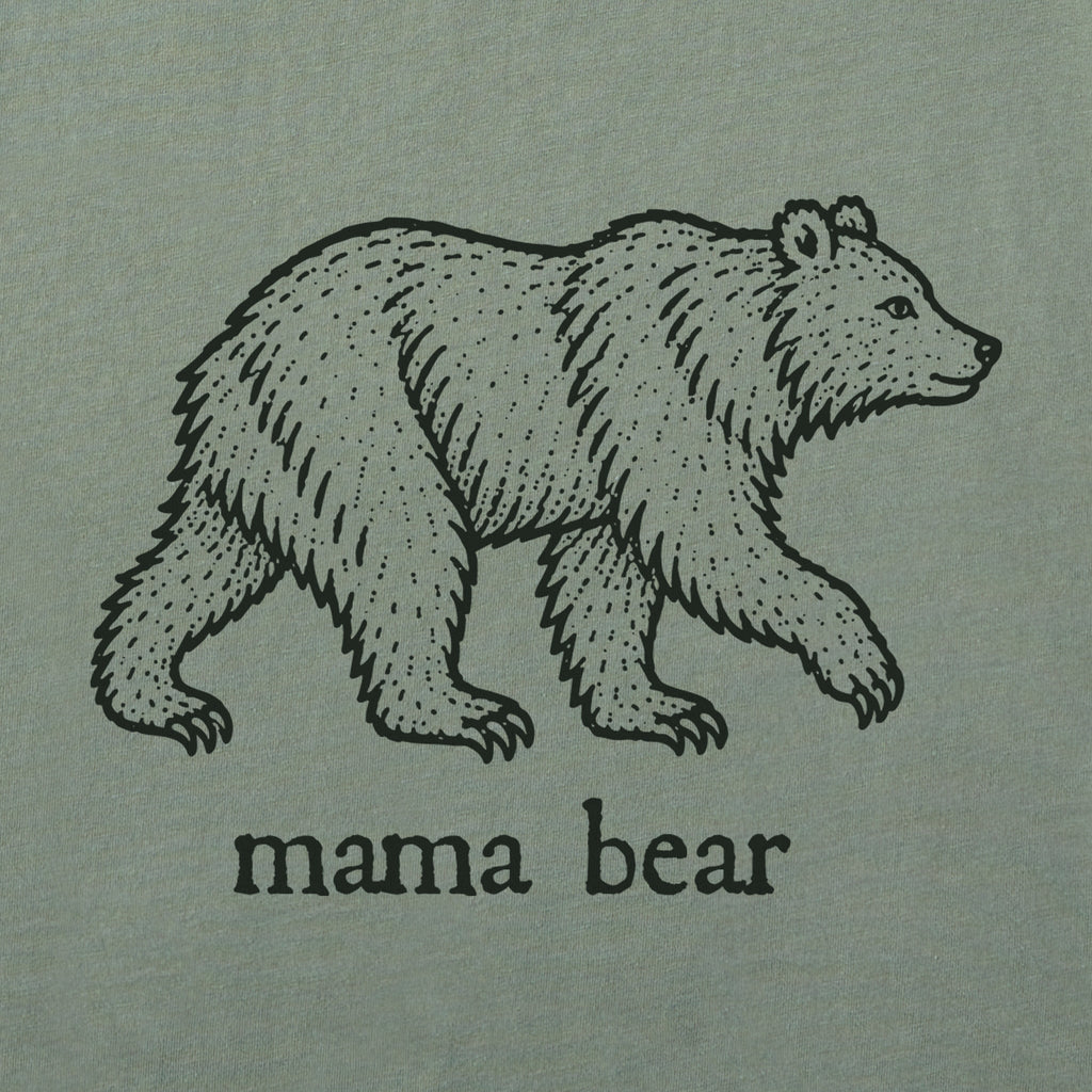 Women's Bear Mama Short Sleeve Crusher Tee product image 2