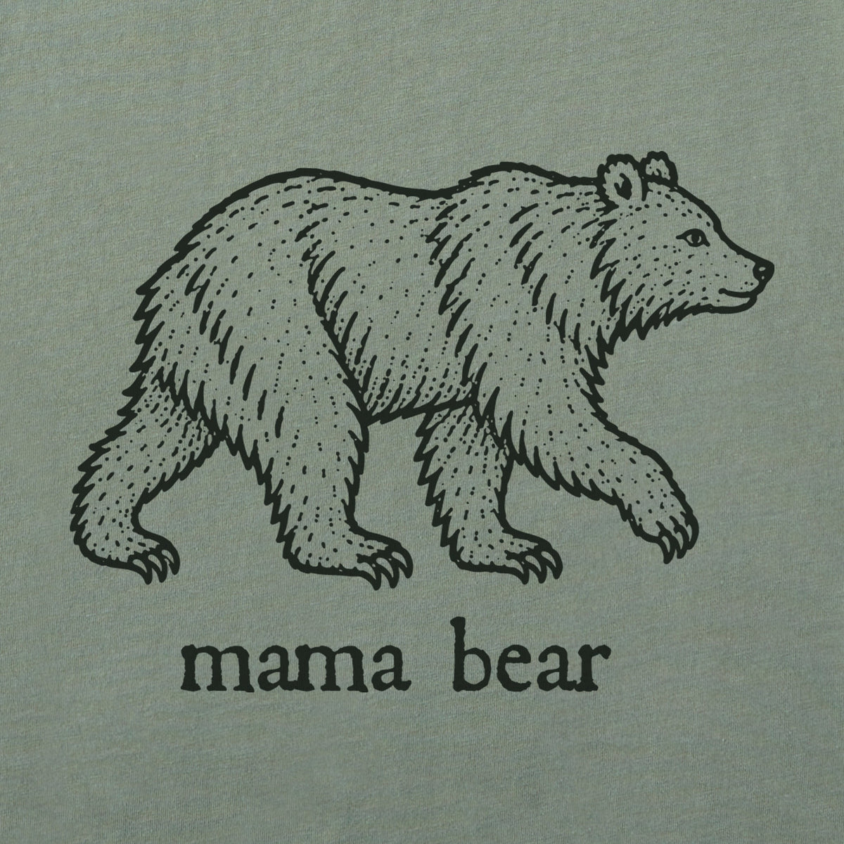 Women's Bear Mama Short Sleeve Crusher Tee product image 2