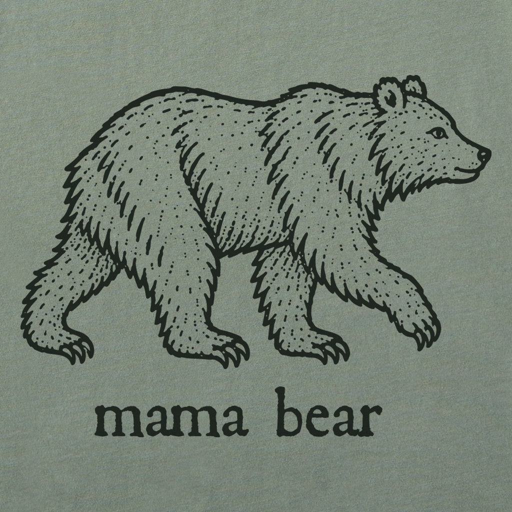 Women's Bear Mama Long Sleeve Crusher Tee product image 2