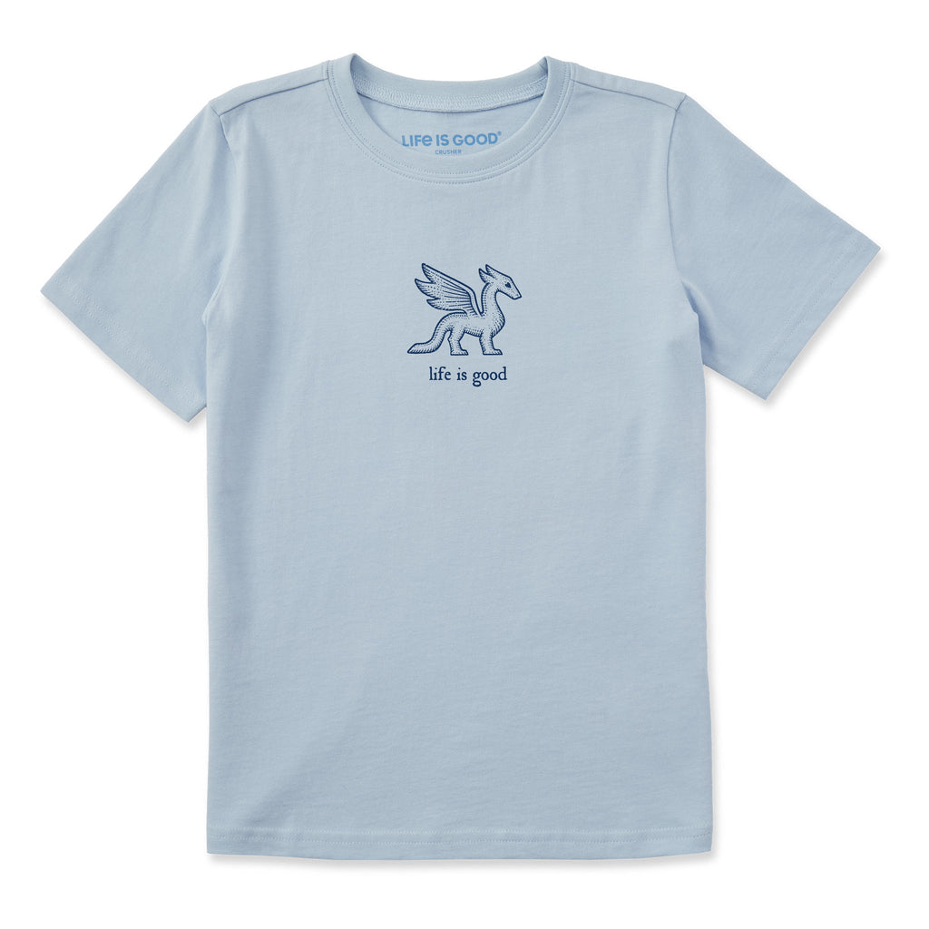 Kids Life is Good Dragon Short Sleeve Crusher Tee product image 1