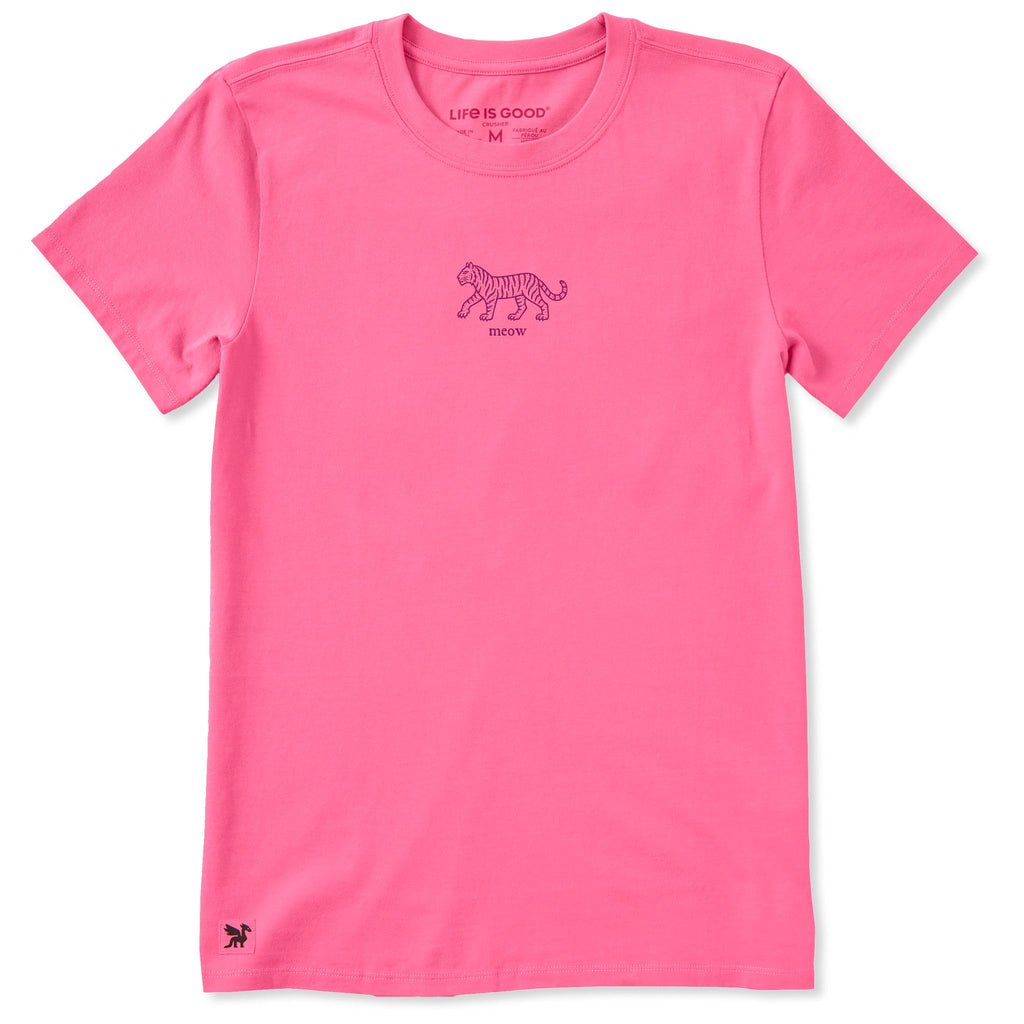 Women's Tiger Meow Short Sleeve Crusher Tee product image 1