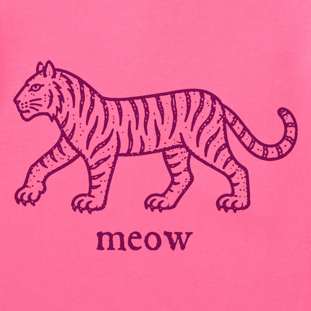 Women's Tiger Meow Short Sleeve Crusher Tee product image 2
