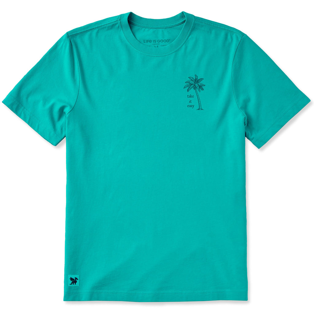 Men's Palm Tree Take It Easy Short Sleeve Crusher Tee product image 3