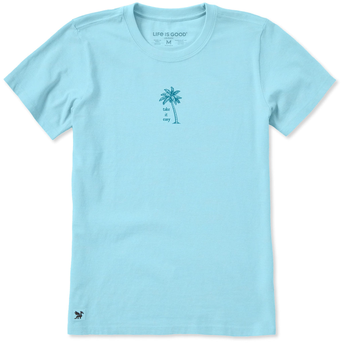 Women's Palm Tree Take It Easy Short Sleeve Crusher Tee product image 3
