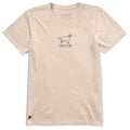 Women's Golden Retriever Folk Short Sleeve Crusher Tee product image 1