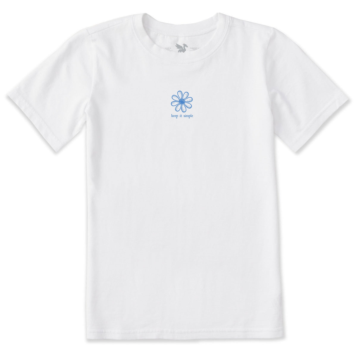 Kids Daisy Engraved Short Sleeve Crusher Tee product image 1