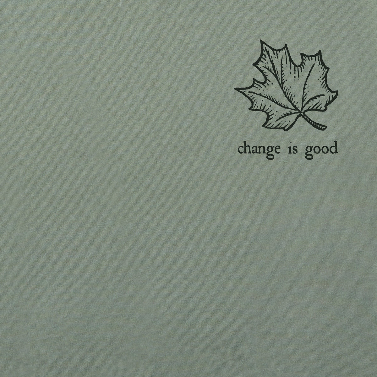 Men's Change is Good Leaf Short Sleeve Tee product image 2