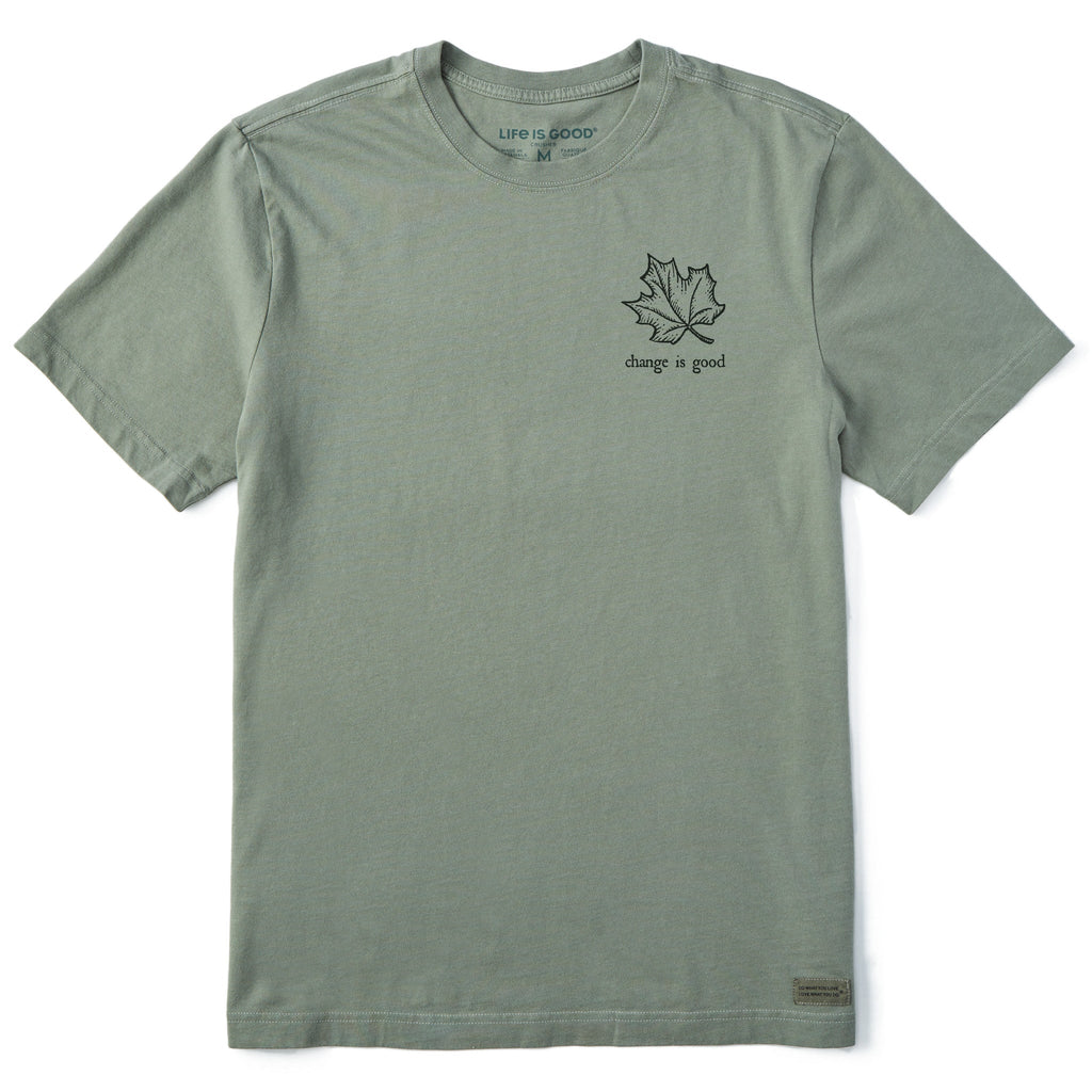 Men's Change is Good Leaf Short Sleeve Tee product image 3