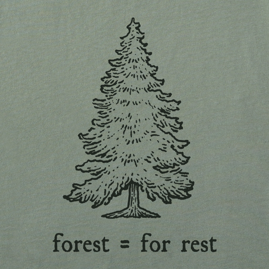Women's Forest Pine Tree Short Sleeve Crusher Tee product image 2