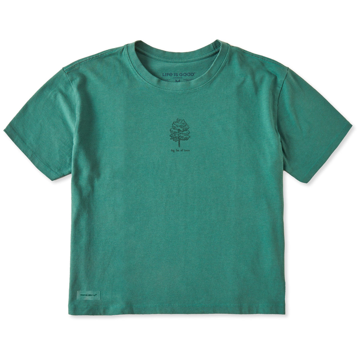 Women's Big Fan of Trees Short Sleeve Crusher Boxy Tee product image 1