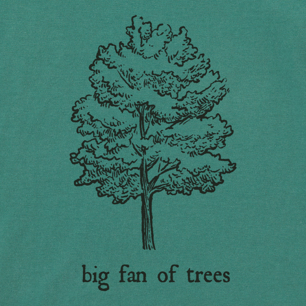 Women's Big Fan of Trees Short Sleeve Crusher Boxy Tee product image 2
