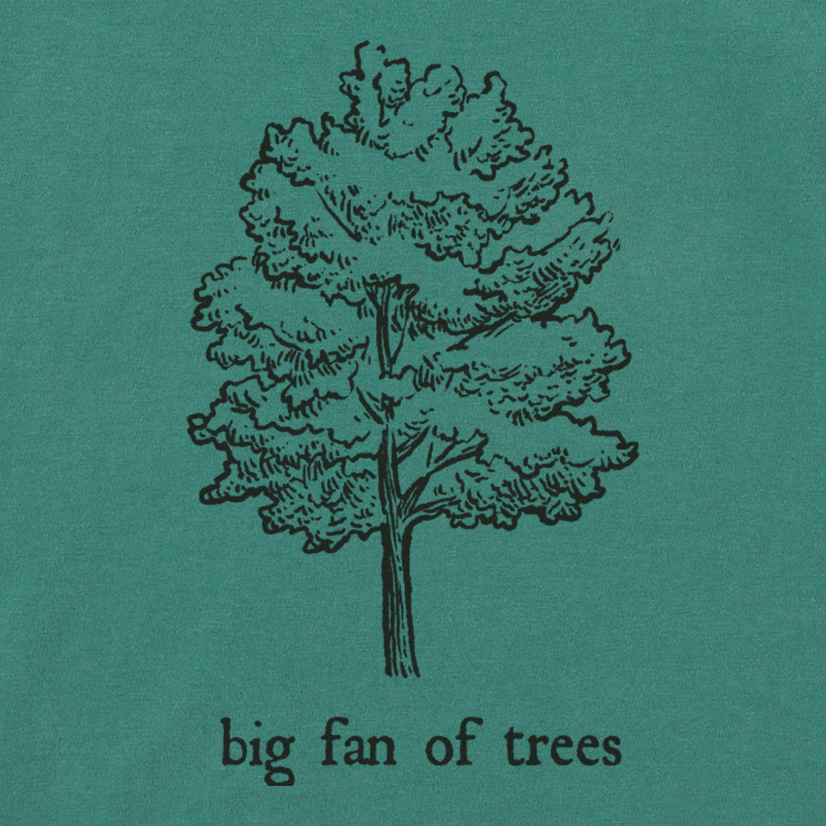 Kids Big Fan of Trees Short Sleeve Crusher Tee product image 2