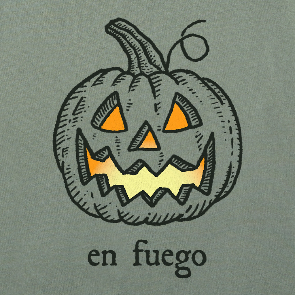 Women's Jack-O-Lantern En Fuego Short Sleeve Crusher Tee product image 2