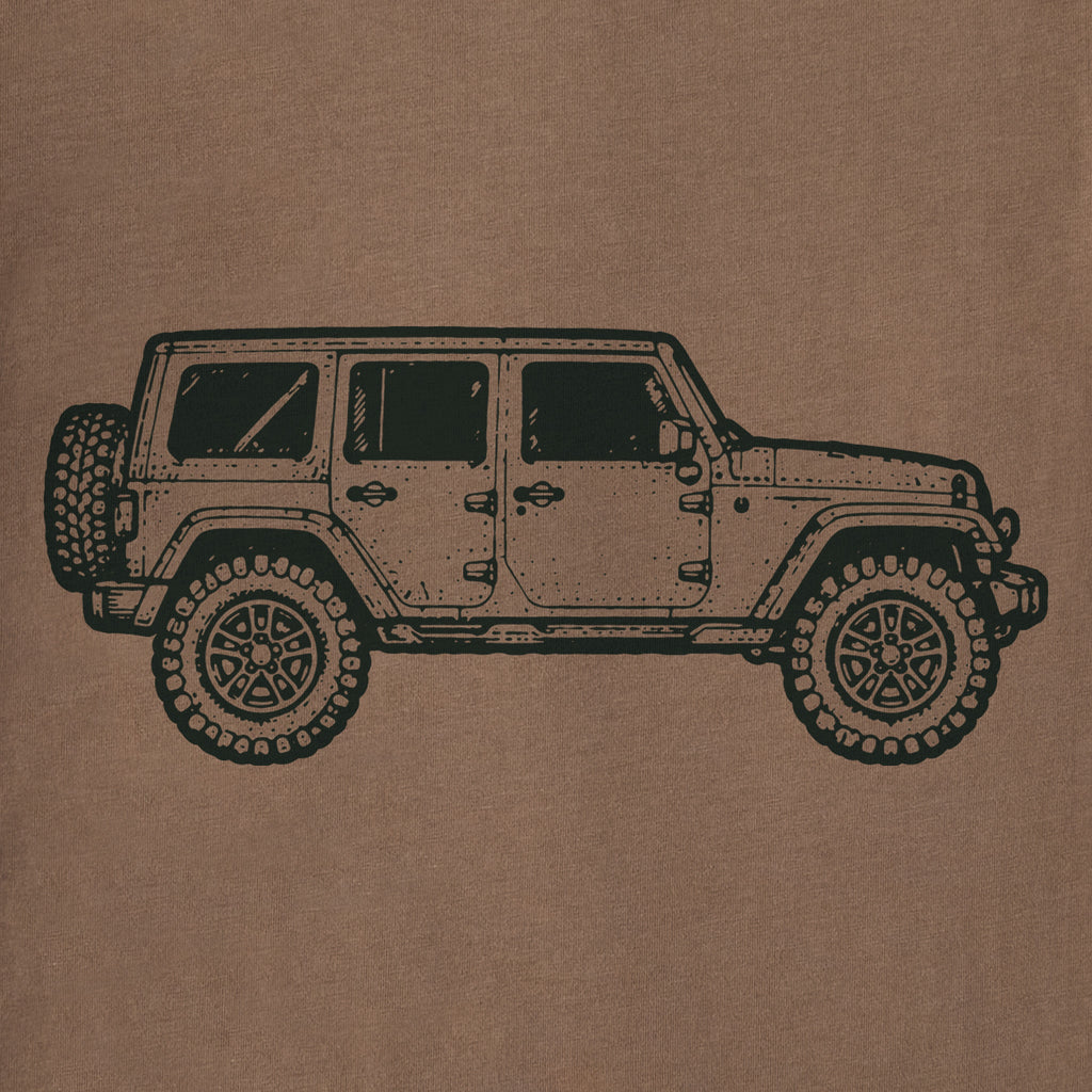 Men's 4x4 Vehicle Short Sleeve Crusher Tee product image 2