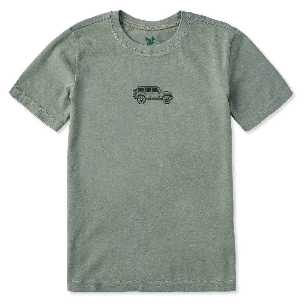 Kids 4x4 Vehicle Short Sleeve Crusher Tee product image 1