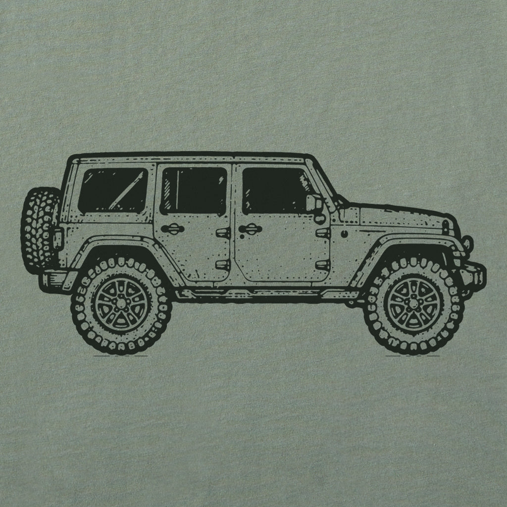 Kids 4x4 Vehicle Short Sleeve Crusher Tee product image 2
