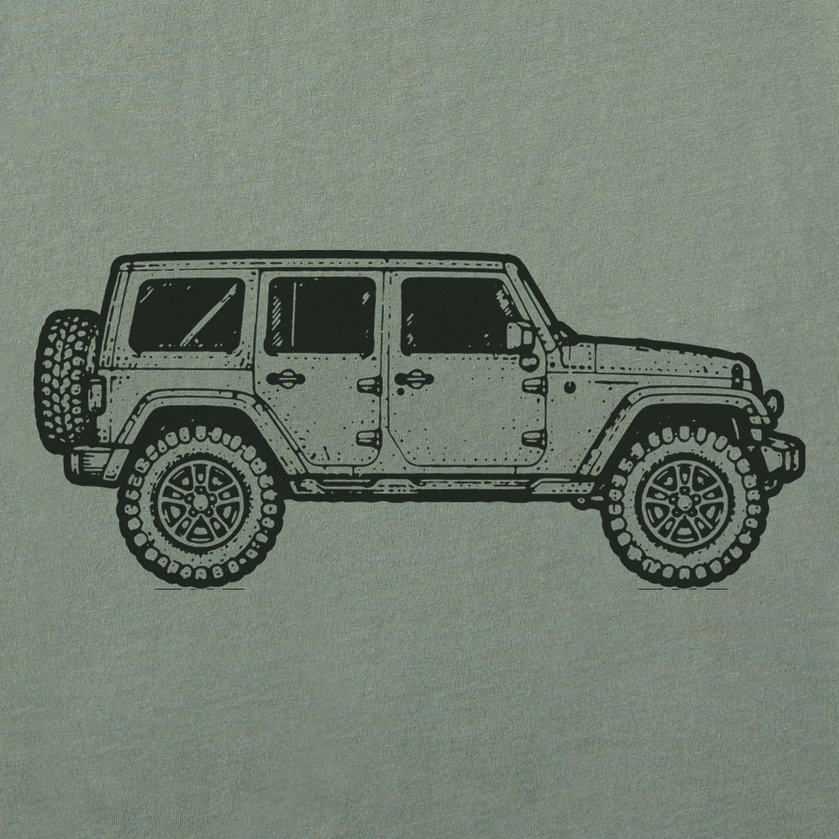 Kids 4x4 Vehicle Short Sleeve Crusher Tee product image 2