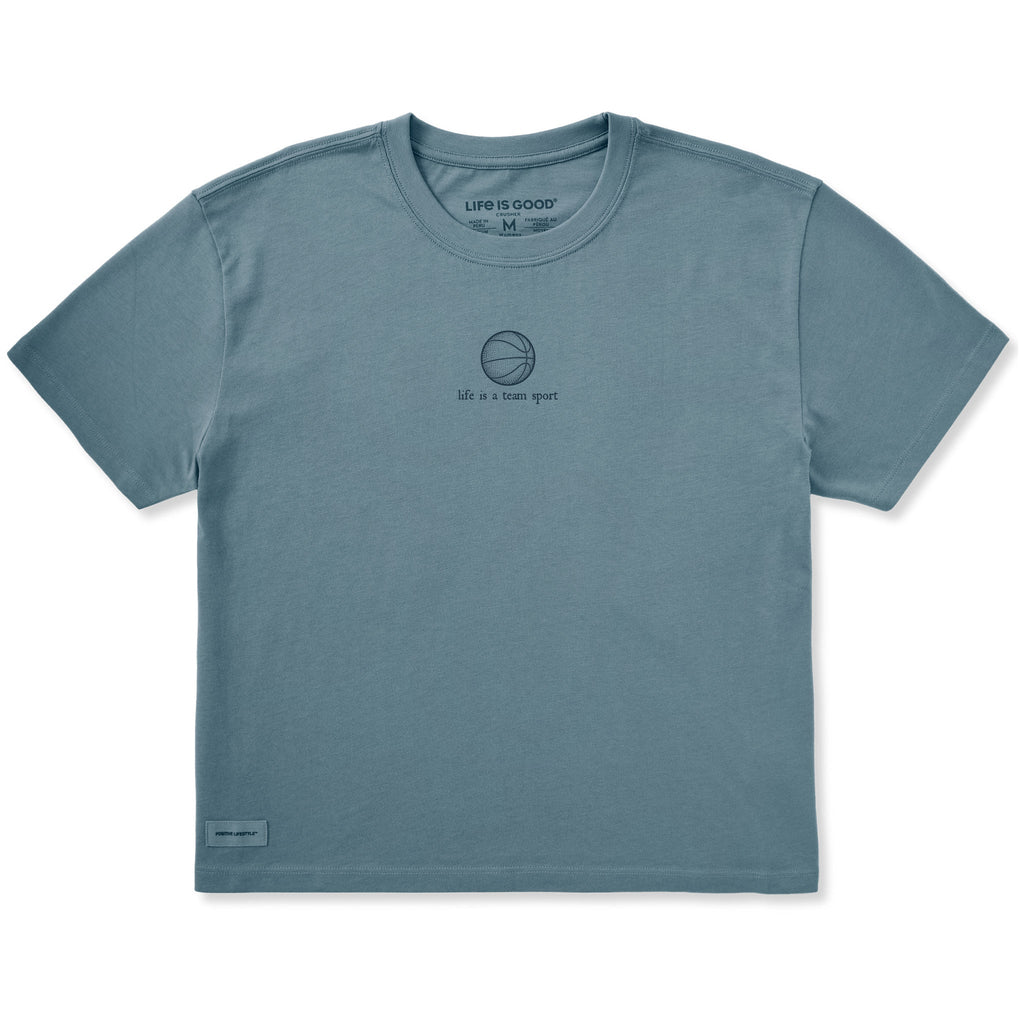 Women's Team Sport Basketball Short Sleeve Crusher Boxy Tee product image 1