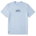 Men's Engraved Bicycle Short Sleeve Crusher Tee product image 1