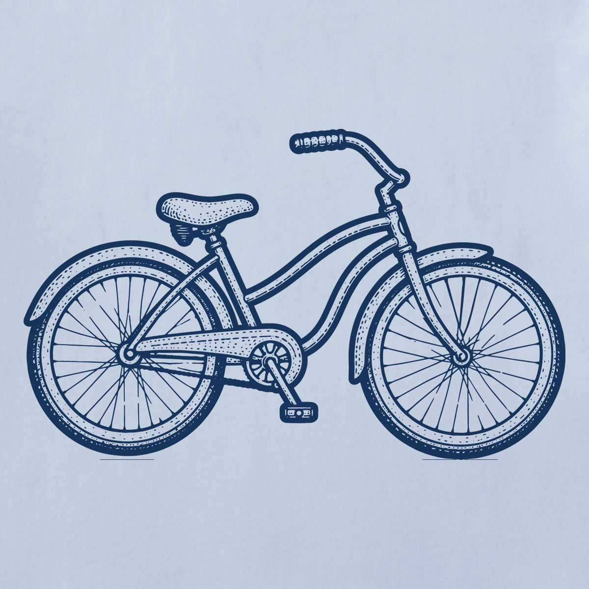 Men's Engraved Bicycle Short Sleeve Crusher Tee product image 2