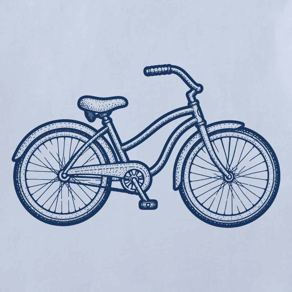 Kids Engraved Bicycle Short Sleeve Crusher Tee product image 2