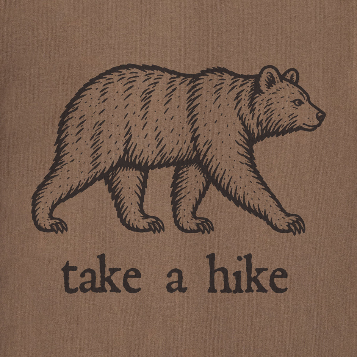 Women's Engraved Black Bear Short Sleeve Crusher Boxy Tee product image 2