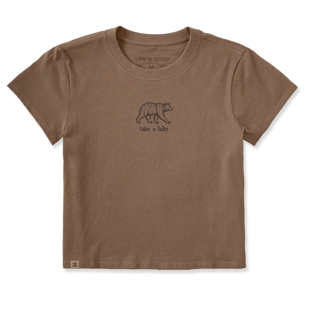 Women's Engraved Black Bear Crusher-LITE Shrunken Tee product image 1