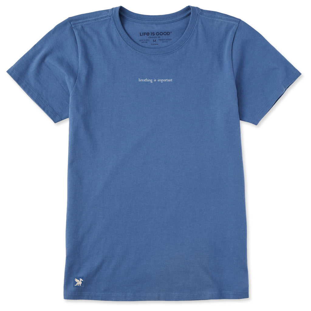 Women's Breathing Is Important Short Sleeve Crusher Tee product image 1