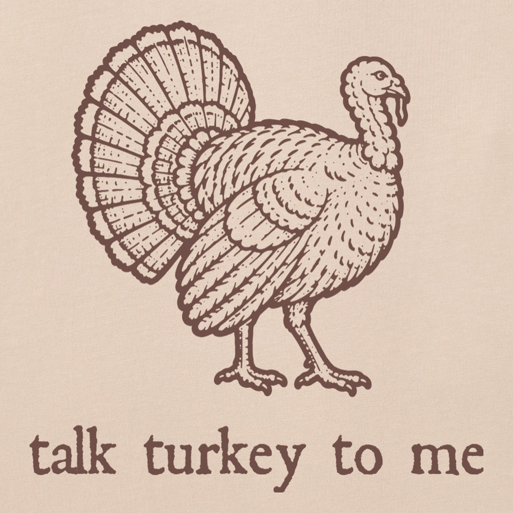 Women's Engraved Turkey Short Sleeve Crusher Boxy Tee product image 2