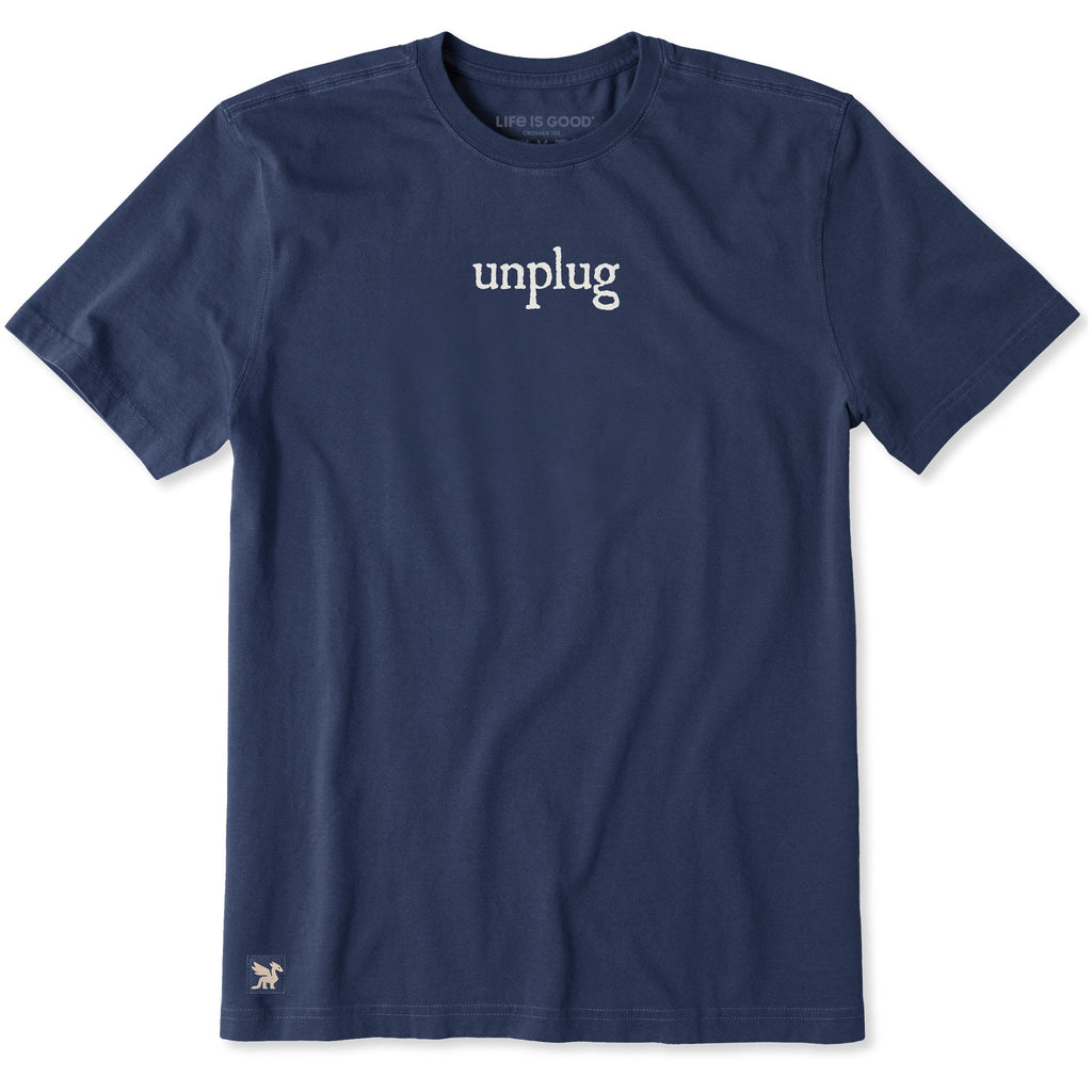 Men's Engraved Unplug Short Sleeve Tee product image 3